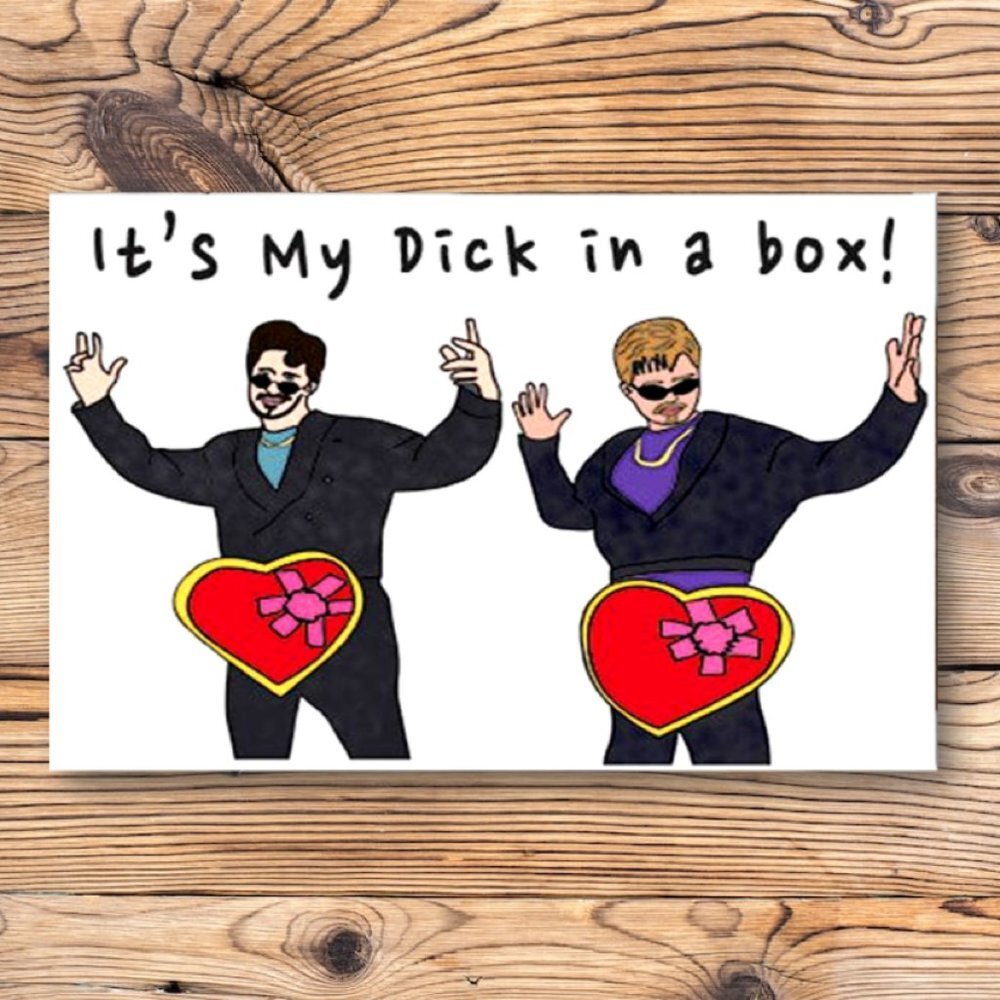 SNL Saturday Night Live Dick‎ In A Box Justin Timberlake Refrigerator Magnet